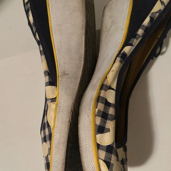Keds Women's Navy Checkered Flats Size 9 - Picture 8 of 8